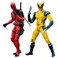 LonullyMege Wolverine and Dead Full Set 2Pack Action Figure 7 inch 110 Scale Legends Series Collectable Toys with Lots of Accessories GiftWolverine Dead