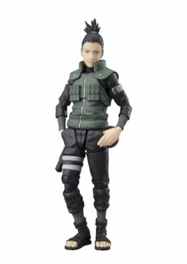 TAMASHII NATIONS Naruto Shippuden Shikamaru Nara Brilliant Strategist SHFiguarts Action Figure