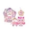 SSmall Shooting Star Catch Teenieping Season 5 Figure Set Korean Animation Toy Heartsping
