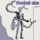 SGYYSG T13 Action Figure Assembly Completed Action FiguresT 13 3D Printed Toys The Premium Action Figures for SciFi EnthusiastsFour Claws Robot Grey 52 Inch