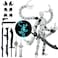 PkghoKids T13 Action Figure Already Assembled AccessoriesT13 MultiJointed Movablefor Collectors Desktop Decorations t13 Movability 3D Printed Toys Luminous 55inch
