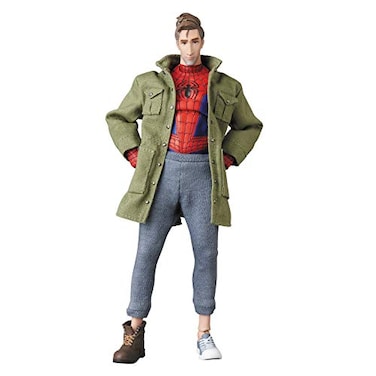 Medicom MEDICOM TOY MAFEX No235 SpiderMan Peter B Parker Renewal Ver Painted Action Figure Approximately 160mm in Height