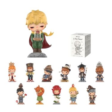 POP MART Hirono Le Petit Prince Series Figures Blind Box Figures Random Design Action Figures Collectible Toys Home Decorations Holiday Birthday Gifts Single Box