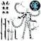 PkghoKids T13 Already Assembled Action Figure AccessoriesT13 MultiJointed Movablefor Collectors Desktop Decorations t13 Movability 3D Printed Toys Luminous 72inch