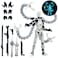 PkghoKids T13 Already Assembled Action Figure AccessoriesT13 MultiJointed Movablefor Collectors Desktop Decorations t13 Movability 3D Printed Toys Luminous 72inch