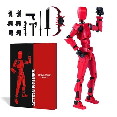 Rolling Art Action Figure Set Model 13 Action Figure MultiJointed MovableGift Box Packaging a Great for Loved Ones and Friends