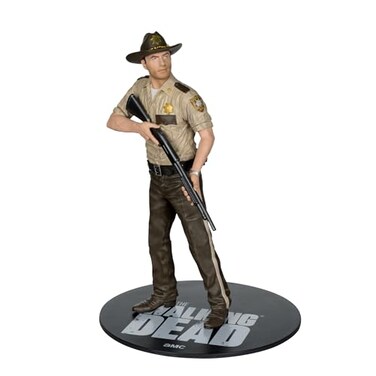 McFarlane Toys The Walking Dead Rick Grimes 18 Scale Posed Figure