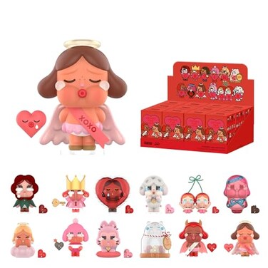 POP MART Crybaby Crying for Love Series Figures 12PCs Blind Box Figures Random Design Action Figures Collectible Toys Home Decorations Whole Set