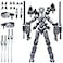 PkghoKids 8 inch T13 Assembly Completed Action Figure SetT 13 Action Figure MultiArticular Mobile Robot Nova T13Desktop Decorations for Game Lovers Toys Gray