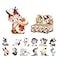POP MART DIMOO Stories in The Cup Series Figures 12PCs Blind Box Figures Random Design Action Figures Collectible Toys Home Decorations Holiday Birthday Gifts Whole Set