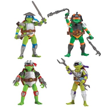 TEENAGE MUTANT Teenage Mutant Ninja Turtles Mix N Match Armored Turtles 4pk