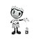 Bendy and The Ink Machine 5 Hula Bendy with Bacon Soup Can Projector Wave 3 Action Figures