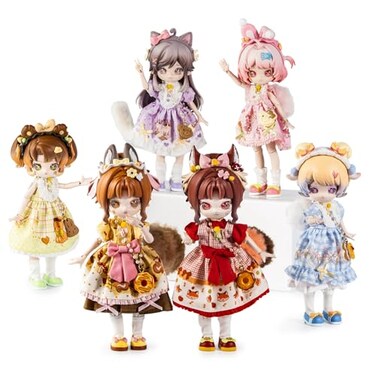 BEEMAI Minty Fantasy Forest Series Single Box Contains 1 Figure 112 BJD Blind Box Cute Figures Collectibles Birthday Gift