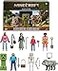 Mattel Minecraft Ultimate Movie Pack with 8 Action Figures 8 Accessories Including 4inch Steve Creeper Collectible Toy Set