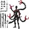 PkghoKids T13 Already Assembled Action Figure AccessoriesT13 MultiJointed Movablefor Collectors Desktop Decorations t13 Movability 3D Printed Toys Black Red 55inch