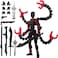 PkghoKids T13 Already Assembled Action Figure AccessoriesT13 MultiJointed Movablefor Collectors Desktop Decorations t13 Movability 3D Printed Toys Black Red 55inch