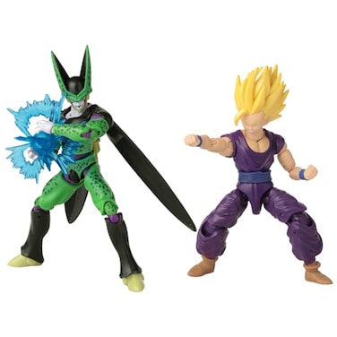 DRAGON STARS Dragon Stars Series Dragon Ball Super Super Saiyan 2 Gohan vs Cell Battle Pack Action Figure Set
