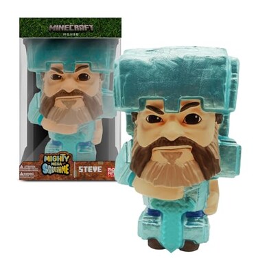 Just Toys Minecraft Movie Mighty Mega SquishMe Steve Squishy