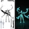 PkghoKids T13 Already Assembled Action Figure Accessories T13 MultiJointed Movablefor Collectors Desktop Decorations t13 Movability 3D Printed Toys Night Light 55 Inch