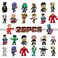 DLOCVN Mini Superhero Toys 26PCS Minifigures Small Action Figures Superhero Party Birthday Decorations for Kids Christmas Stocking Easter Eggs Cake Toppers Collectibles