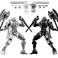 MMXBGS 2er Set T13 Action Figure Assembly Completed Shield Warrior Titan 13 Action Figures MultiJointed Movable Action Figure Lucky 13 Robot Desktop Decorations for Game Lovers Toy