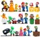 Isaneihas Mario 28 pcsSet Mario Figures Toy Mario Luigi Figurines Yoshi Action Figures 2 inch