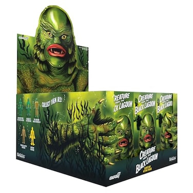 Super7 Creature from the Black Lagoon Blind Box Flat 12 Pack 375 Universal Monsters Action Figures Classic Horror Movie Collectibles and Retro Toys