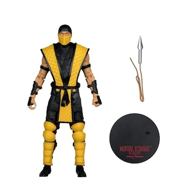 McFarlane Toys Mortal Kombat Klassic Scorpion 7in Action Figure