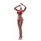 SOUFORCE 16 Scale Super Flexible Female Body 12 Suntan Skin Large Bust Seamless Miniature Action Figure Body Doll Collection Without Head Sculpt