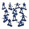 Fun Express Big Bag of Blue Army Plastic Toy Soldiers bulk set of 144 Army Men Action Figures for Kids