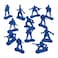 Fun Express Big Bag of Blue Army Plastic Toy Soldiers bulk set of 144 Army Men Action Figures for Kids