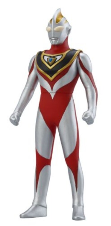 BANDAI Ultraman Superheroes Ultra Hero 500 Series 9 Ultraman Gaia V2