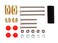 TAMIYA Tamiya 15501 GP501 Slimline Mass Damper SetJapan Import
