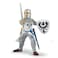Papo Realistic White Knight with Sword Figure Ages 3 Fantasy Medieval Collection Creative Play Medieval Hero Gift Idea Toy for Girls and Boys
