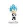 BANDAI Chibi Masters Dragon Ball Super Saiyan Blue Vegeta