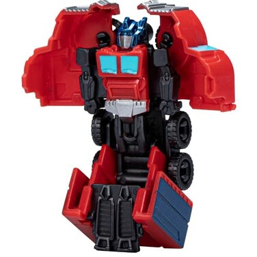 Transformers EarthSpark Tacticon Optimus Prime Figure 6 cm Robot Toy for Kids Age 6