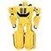 Transformers Toys EarthSpark 1Step Flip Changer Bumblebee 4Inch Action Figure Robot Toys for Ages 6 and Up