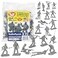 Tim Mee Toy Plastic Army Men 28pc Gray WW2 Soldier Figures Made in USA