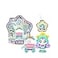 SSmall Shooting Star Catch Teenieping Season 5 Figure Set Korean Animation Toy Sparkleping