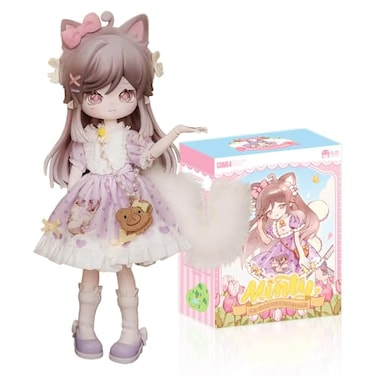 XiDonDon Minty The Fantasy Forest Series 112 BJD Doll OB11 Size Action Figures Collectable Anime Figures Dolls Mystery Box Gifts Single Box