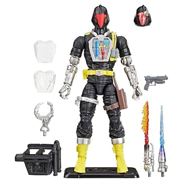 G.I. Joe GI Joe Classified Series Retro Cardback BAT Battle Android Trooper Collectible 6 Inch Action Figure with 11 Accessories