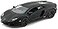 Lamborghini Matt Black Aventador LP 7004 138 5 Pull Back Diecast Car