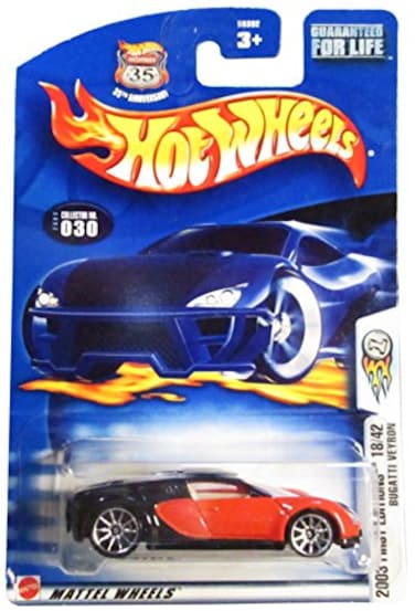 Mattel Bugatti Veyron Hot Wheels 2003 First Editions Series 1842 164 Scale Collectible Die Cast Car Model No30