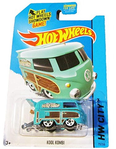 Mattel 2015 Hot Wheels Hw City Volkswagen Kool Kombi