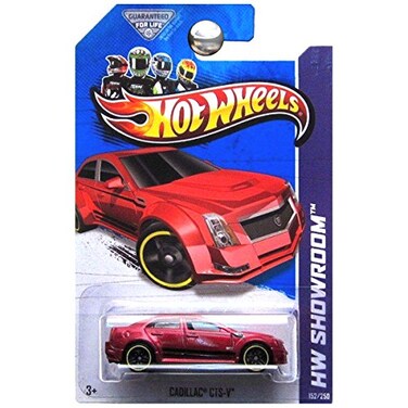 Hot Wheels 2013 HW Showroom Cadillac CTSV CTS CTSV Red