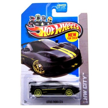 Hot Wheels Lotus Evora GT4 13 10250 Black Vehicle