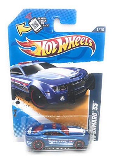 Mattel Hot Wheels 2012 City Works 10 Camaro SS Blue Kmart Exclusive Card 131