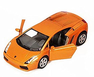 KiNSMART Lamborghini Gallardo 5 132 Scale Die Cast Metal Model Toy Super Sports Car Orange