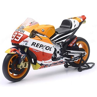 NewRay Honda RC213V Motorcycle 93 Marc Marquez Repsol Honda Team MotoGP 2015 112 Diecast Model by New Ray