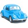 Berry President 1967 Classic Beetle Bug Vintage 132 Scale Diecast Metal Pull Back Car Model Toy for GiftKids Blue